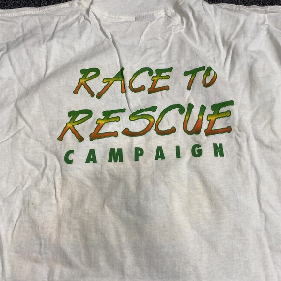 Vintage 94  Cats Predators Single Stitch Shirt XL Earth Foundation Alore USA Tag - Picture 12 of 12